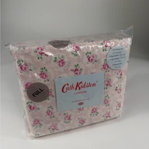 Cath Kidston “SMALL ROSEBUD PINK” Full Sheet Set ~ Charming